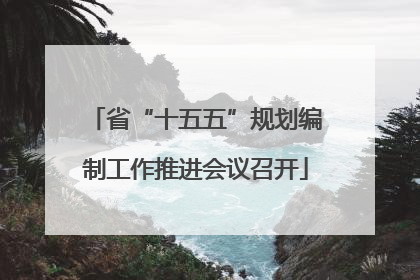 省“十五五”规划编制工作推进会议召开