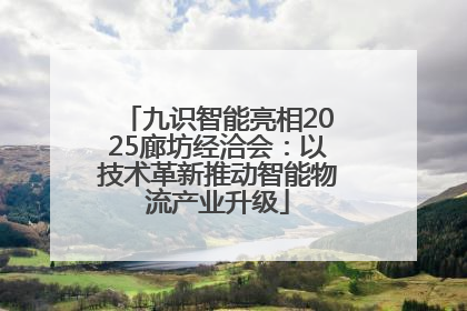 九识智能亮相2025廊坊经洽会：以技术革新推动智能物流产业升级