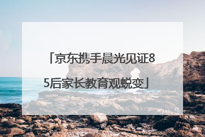 京东携手晨光见证85后家长教育观蜕变