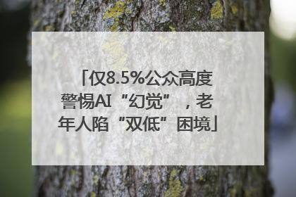 仅8.5%公众高度警惕AI“幻觉”，老年人陷“双低”困境
