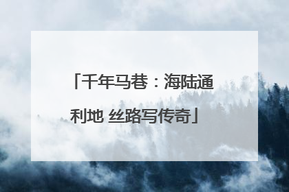 千年马巷：海陆通利地 丝路写传奇