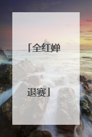 全红婵退赛