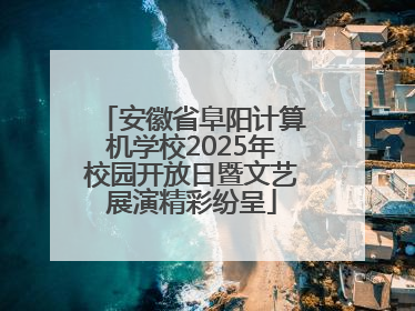 安徽省阜阳计算机学校2025年校园开放日暨文艺展演精彩纷呈