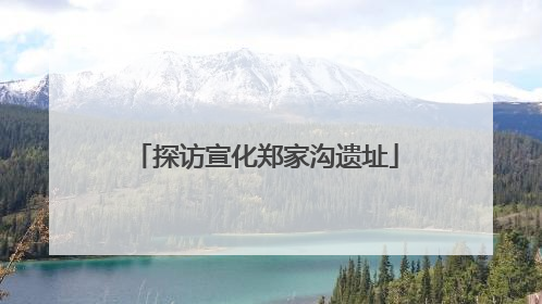 探访宣化郑家沟遗址