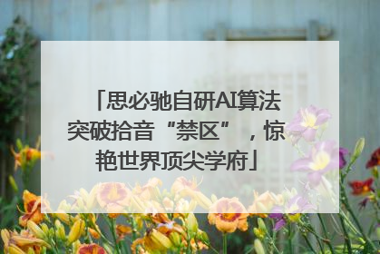 思必驰自研AI算法突破拾音“禁区”，惊艳世界顶尖学府