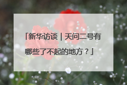 新华访谈｜天问二号有哪些了不起的地方？