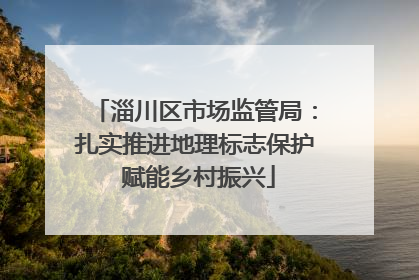 淄川区市场监管局：扎实推进地理标志保护 赋能乡村振兴