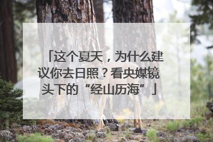 这个夏天，为什么建议你去日照？看央媒镜头下的“经山历海”