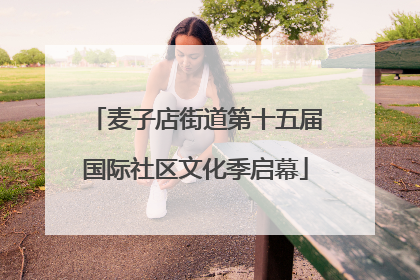 麦子店街道第十五届国际社区文化季启幕