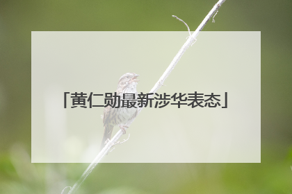 黄仁勋最新涉华表态
