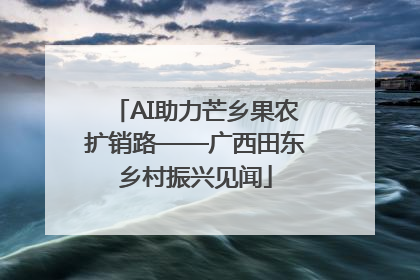 AI助力芒乡果农扩销路——广西田东乡村振兴见闻